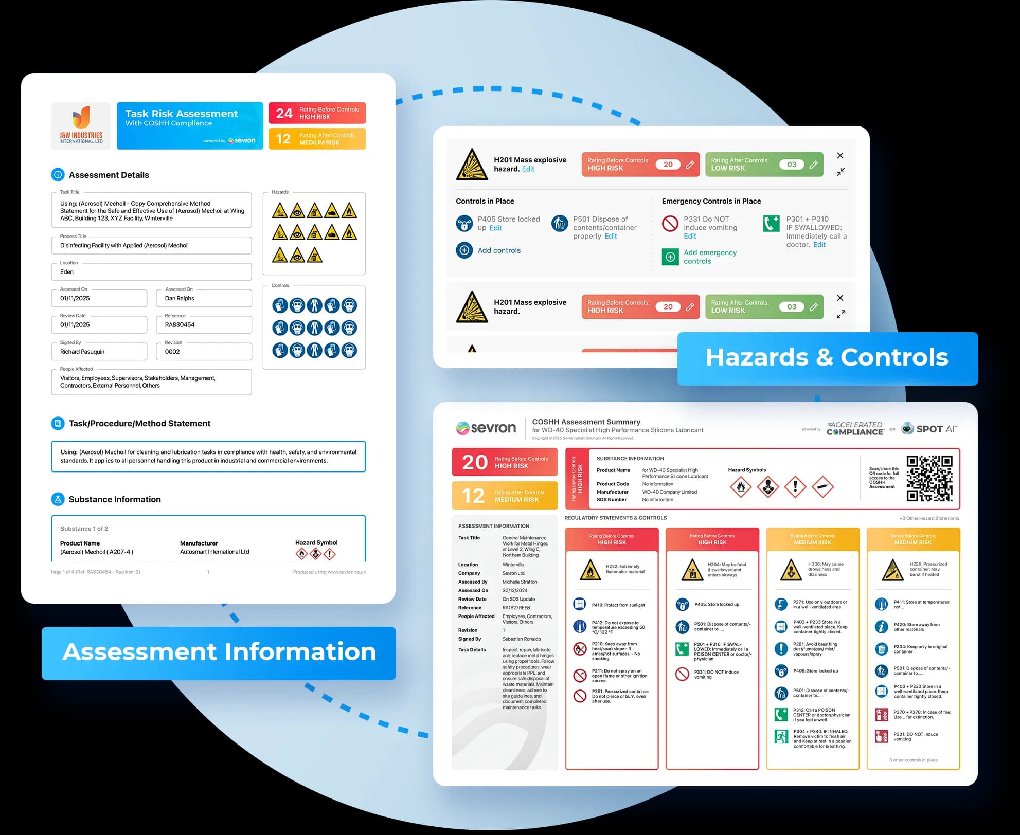 Chemical Management platform interface